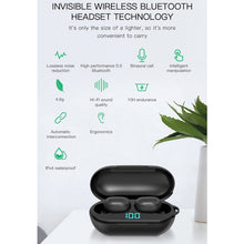 Load image into Gallery viewer, H6 TWS Bluetooth 5.0 Wireless Bluetooth Earphone with Digital Display &amp; Charging Box, Support for Siri &amp; HD Calls