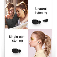 Load image into Gallery viewer, L-21 9D Sound Effects Bluetooth 5.0 Touch Wireless Bluetooth Earphone with Charging Box, Support HD Call