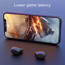 Load image into Gallery viewer, L-21 9D Sound Effects Bluetooth 5.0 Touch Wireless Bluetooth Earphone with Charging Box, Support HD Call