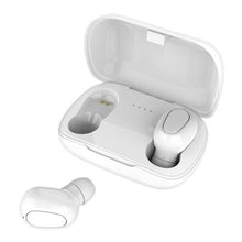 Load image into Gallery viewer, L-21 9D Sound Effects Bluetooth 5.0 Touch Wireless Bluetooth Earphone with Charging Box, Support HD Call, L-21