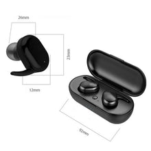 Load image into Gallery viewer, TWS-4 IPX5 Waterproof Bluetooth 5.0 Touch Wireless Bluetooth Earphone with Charging Box, Support HD Call &amp; Voice Prompts
