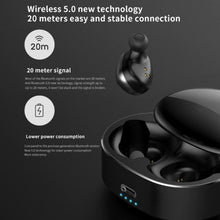 Load image into Gallery viewer, T50 6D Noise Cancelling Bluetooth V5.0 Wireless Bluetooth Headphone, Support Binaural Calls