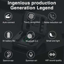 Load image into Gallery viewer, P100pro TWS Bluetooth 5.0 Touch Wireless Bluetooth Earphone with Charging Box &amp; LED Smart Digital Display, Support Siri &amp; Call