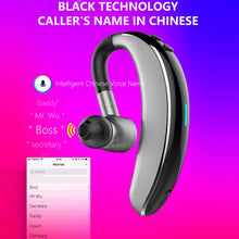 Load image into Gallery viewer, V7 Bluetooth 5.0 Business Style Wireless Stereo Sports Bluetooth Earphone, Support Inform Caller Name