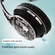 Load image into Gallery viewer, B1 Graffiti Pattern Wireless Bluetooth V5.0 Headset