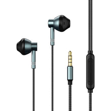 Load image into Gallery viewer, REMAX RM-201 In-Ear Stereo Metal Music Earphone with Wire Control + MIC, Support Hands-free