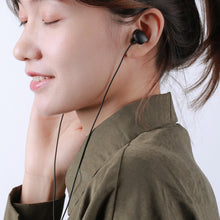 Load image into Gallery viewer, REMAX RM-550 3.5mm Gold Pin In-Ear Stereo Music Earphone with Wire Control + MIC, Support Hands-free