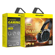Load image into Gallery viewer, awei A799BL Bluetooth 5.0 Foldable Head-Mounted Bluetooth Gaming Headset
