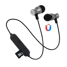 F11 Bluetooth 4.2 Hanging Neck Design Bluetooth Headset, Support Music Play & Switching & Volume Control & Answer