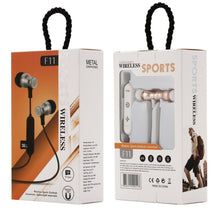 Load image into Gallery viewer, F11 Bluetooth 4.2 Hanging Neck Design Bluetooth Headset, Support Music Play &amp; Switching &amp; Volume Control &amp; Answer