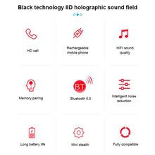 Load image into Gallery viewer, S11 TWS Touch Bluetooth Earphone with Magnetic Charging Box, Support Three-screen LED Power Display