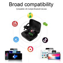 Load image into Gallery viewer, Q83 Wireless Ear-mounted Sports Bluetooth Earphone with Charging Box, Supports Three-screen LED Power Display &amp; Power Bank