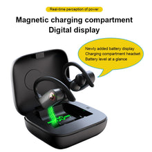 Load image into Gallery viewer, Q83 Wireless Ear-mounted Sports Bluetooth Earphone with Charging Box, Supports Three-screen LED Power Display &amp; Power Bank