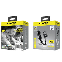 Load image into Gallery viewer, awei N5 Binaural Wireless Bluetooth 5.0 Headset