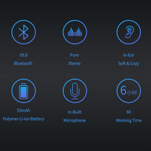 Load image into Gallery viewer, awei N5 Binaural Wireless Bluetooth 5.0 Headset
