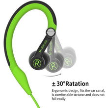 Load image into Gallery viewer, Mucro MB-232 Running In-Ear Sport Earbuds Earhook Wired Stereo Headphones for Jogging Gym