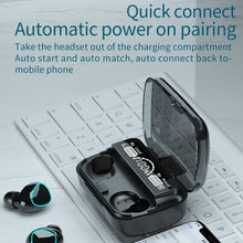 Load image into Gallery viewer, M10 Bluetooth 5.1 TWS Digital Display Wireless Bluetooth Earphone with Charging Box, Support Touch &amp; Siri &amp; Battery Display
