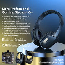 Load image into Gallery viewer, REMAX RB-750HB Wireless Gaming Bluetooth V5.0 Headphone