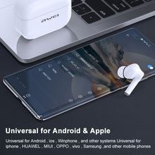 Load image into Gallery viewer, awei TA1 Bluetooth V5.0 Ture Wireless Sports ANC Noise Cancelling IPX4 Waterproof TWS Headset with Charging Case