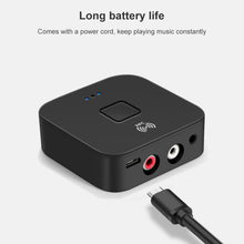 Load image into Gallery viewer, B11 Bluetooth 5.0 Receiver AUX NFC to 2 x RCA Audio Adapter
