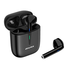 awei T21 Bluetooth V5.0 Ture Wireless Sports TWS Headset with Charging Case