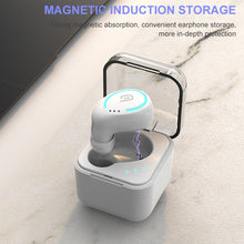 Load image into Gallery viewer, M-B8 Bluetooth 5.0 Mini Invisible In-ear Stereo Wireless Bluetooth Earphone with Charging Box
