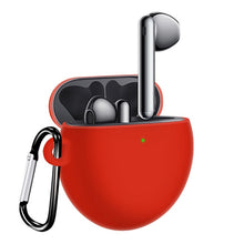 Load image into Gallery viewer, For Huawei Freebuds 4 Full Coverage Waterproof Silicone Wireless Earphone Protective Case with Hook Up