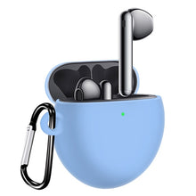 Load image into Gallery viewer, For Huawei Freebuds 4 Full Coverage Waterproof Silicone Wireless Earphone Protective Case with Hook Up