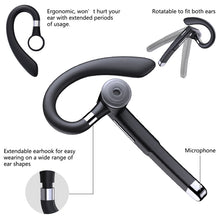 Load image into Gallery viewer, YYK-520 Single Rotatable Earhook Noise Cancelling Wireless Bluetooth Earphone, Specification: Simplified Version