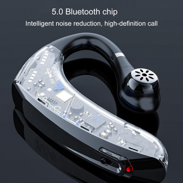 DS800 Bluetooth 5.0 Universal Hanging Ear Style Business Sports Wireless Bluetooth Earphone with Charging Box