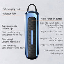 Load image into Gallery viewer, E1 Smart Noise Reduction Unilateral Ear-mounted Bluetooth Earphone