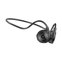 Load image into Gallery viewer, M-1 Back-mounted Touch Noise Reduction Bone Conduction Bluetooth Earphone with Detachable Microphone
