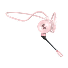 Load image into Gallery viewer, M-1 Back-mounted Touch Noise Reduction Bone Conduction Bluetooth Earphone with Detachable Microphone
