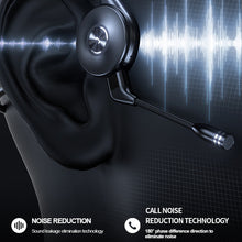 Load image into Gallery viewer, M-1 Back-mounted Touch Noise Reduction Bone Conduction Bluetooth Earphone with Detachable Microphone