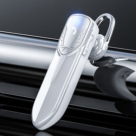 M81 CVC Noise Reduction Unilateral Business Ear-mounted Bluetooth Earphone, Support Siri & One for Two