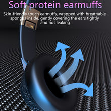 Load image into Gallery viewer, 07S Folding Sports Computer Games Wireless Bluetooth V5.0 Headset with Mic