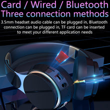 Load image into Gallery viewer, 07S Folding Sports Computer Games Wireless Bluetooth V5.0 Headset with Mic