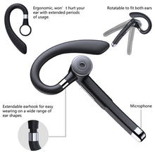 Load image into Gallery viewer, YYK-525 Simple Version Single Rotatable Earhook Noise Reduction Call Business Bluetooth Earphone without Charging Box