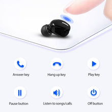 Load image into Gallery viewer, X9 Wireless Bluetooth 5.0 Mini In-Ear Unilateral Earphone