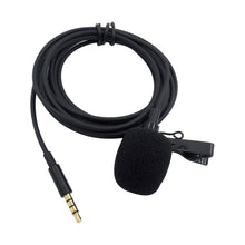 Load image into Gallery viewer, ZS0154 Recording Clip-on Collar Tie Mobile Phone Lavalier Microphone, Cable length: 2.5m, 2.5m