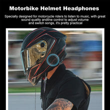 Load image into Gallery viewer, T33 3.5mm Interface Music Call Motorcycle Helmet Wired Headphone, Length: 1.2m