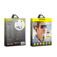 Load image into Gallery viewer, awei G30BL Neck-mounted Wireless Bluetooth Sports Stereo Earphone