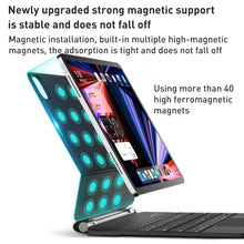 Load image into Gallery viewer, For iPad Air 2022 / 2020 T89 Magic Suspended Bluetooth Keyboard Leather Case, For iPad Air 2022 / 2020
