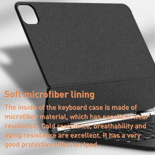 Load image into Gallery viewer, For iPad Air 2022 / 2020 T89 Magic Suspended Bluetooth Keyboard Leather Case, For iPad Air 2022 / 2020