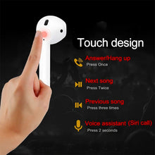 Load image into Gallery viewer, Lanpice XY-PODS10 TWS Bluetooth Headset 5.0 Full Touch Support Open Cover Popup Bluetooth Headset Support Wireless Charge Function