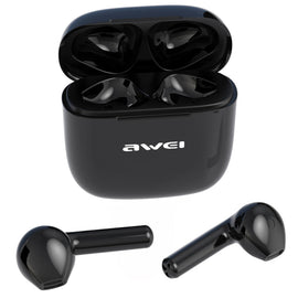 awei T26 Pro TWS Bluetooth V5.0 Ture Wireless Sports Headset with Charging Case