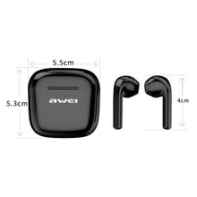 Load image into Gallery viewer, awei T26 Pro TWS Bluetooth V5.0 Ture Wireless Sports Headset with Charging Case