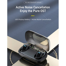 Load image into Gallery viewer, awei TA3 Bluetooth 5.0 ANC Active Noise Reduction Wireless Bluetooth Earphone