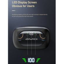 Load image into Gallery viewer, awei TA3 Bluetooth 5.0 ANC Active Noise Reduction Wireless Bluetooth Earphone