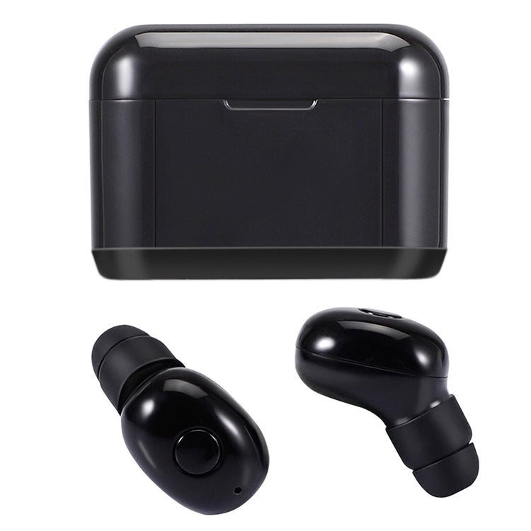DT-4 IPX Waterproof Bluetooth 5.0 Wireless Bluetooth Earphone with 350mAh Magnetic Charging Box, Support for Calling